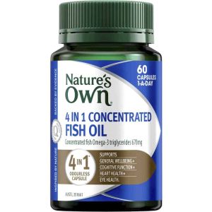 Nature's Own 4in1 concentrated Fish Oil 60 tablets