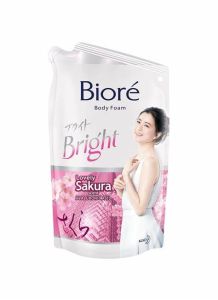 BIORE BODY FOAM REFFIL LOVELY SAKURA 450ml