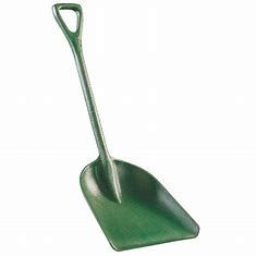 TRAMONTINA MULTY PLASTIC SCOOP SHOVEL120CM W/WOODENHANDLE #77540/525