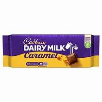 Cadbury dairy milk caramol 180g