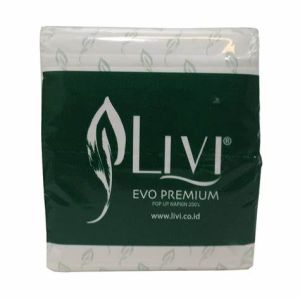 Guardanapo Livi Evo Premium Branco 40x40  50 uni