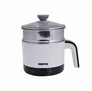 GEEPAS DOUBLE LAYER MULTIFUNCTION COOKER NON STICK W/ GLASS LID