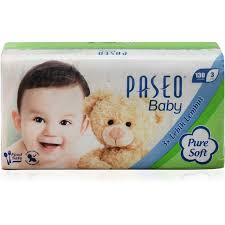 Paseo Baby pure soft 130s facial tissue