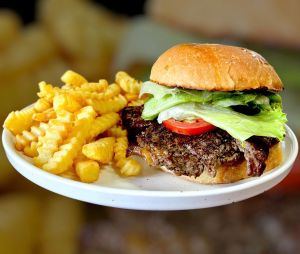Plain steak Burger