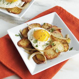 Egg potato curry / fried