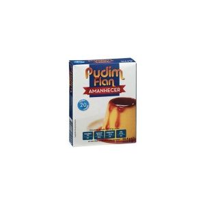 amanhecer pudim flan