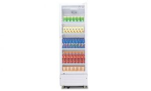  SHARP VERTICAL COOLER 212/200L W/ KEY LOCK # SCH-210FS