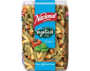 Nacional espirais com vegetais