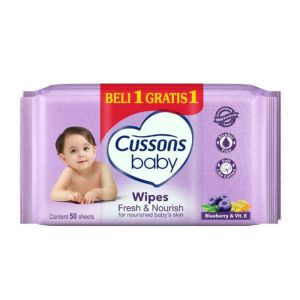 Cussons Baby Sensitive Wipes 50s