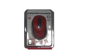 Mouse 2.4hz wireless with Usb 4D red c.