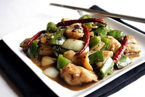sauteed fish in ginger 姜葱鱼片