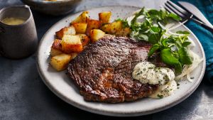 300g NZ RIB-EYE STEAK