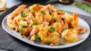 Salted Egg Prawn