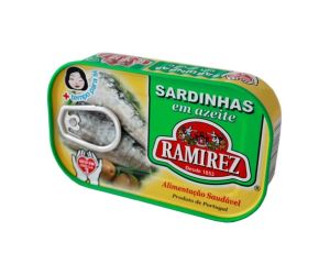 Sardines In Vegetable Oil 125gr Ramirez 