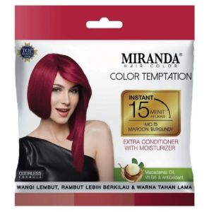 Miranda Hair Color Temptation MC Maroon Bundgundra