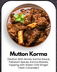Mutton korma