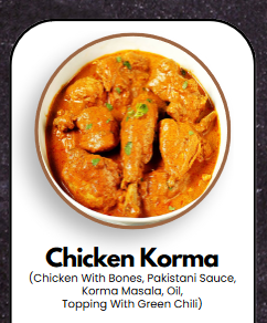Chicken Korma 
