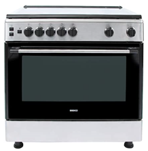 BEKO FREE STANDING COOKER 5 BURNER W/ GAS OVEN S/S (90x60CM) # GG15115DX
