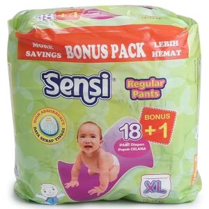 Sensi Diapers Regular Pants XL 18