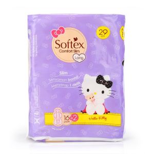 softex comfort  slim long  29cm 16s 