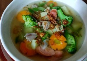 41. Mie Sop Ayam dikasih ampela