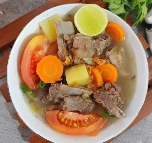 Nasi + Sop Tulang