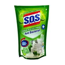 sos dishwash RF lime 800ml 