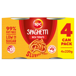 SPC Spaghetti Rich Tomato 4x220g