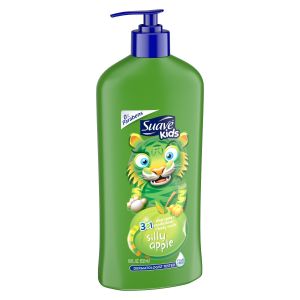 suave kids 3 in 1 shampoo+ conditioner+body wash silly apple 532ml 