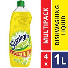 sunlight dish washing lemon l ltr 