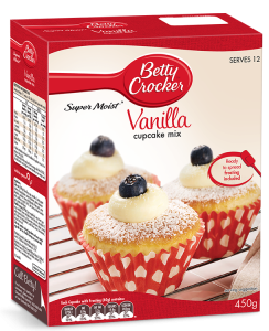 Betty Crocker Vanilla Cupcake Mix
