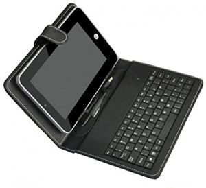 Tablet/Phone Case with Keyboard (7"-8")