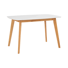 HINLIM AIMON COFFEE TABLE 102 NATURAL /130 WHITE LACQUERED 1050x520x450 MM # 133045