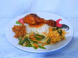 NASI CAMPUR SURABYA (NASI+AYAM+MIE+SAYUR)