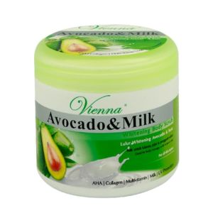 Vienna Bodyscrub Avocado & Milk 250g