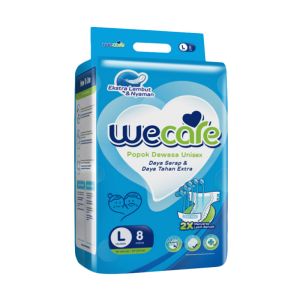 wecafe popok dewasa unisex L 8pack