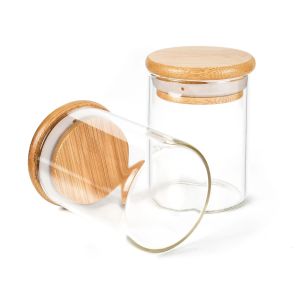 Glass seal pot 100X150  & 100X125 square