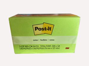 Post-It note stickers 3M ( 76mm X 127mm) 