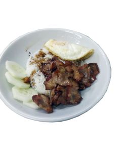 R8 碗仔叉烧饭.   Charsiu chinese bbq pork rice 