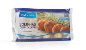 Bolinhas de bacalhau 330g pascoal