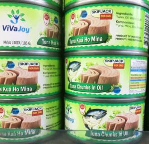 Viva joy tuna chunks in oil 185g