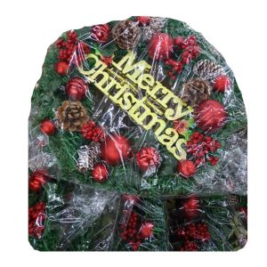 Traditional red and green christmas 