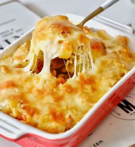 Crispy Pork Chop Cheese Baked Rice (JOYFUL)