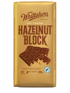 Whittakers Chocolate Hazelnut 200g