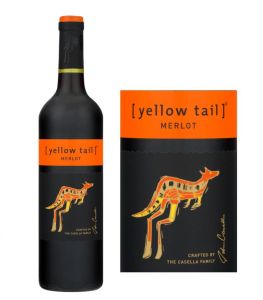 Yellow Tail merlot 750ml