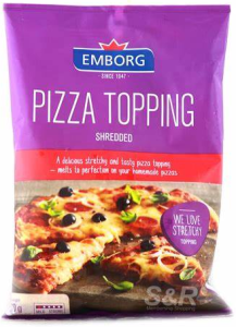 EMBORG PIZZA TOPING SHREDDED 200G