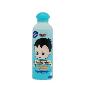 Yuri Baby dee talcum Powder milk blue 200g