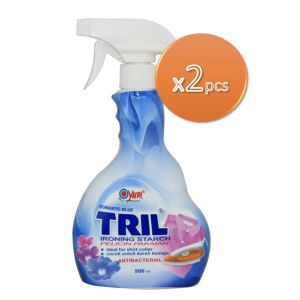 yuri tril ironing starch romance blue ( antibacterail )500ml 