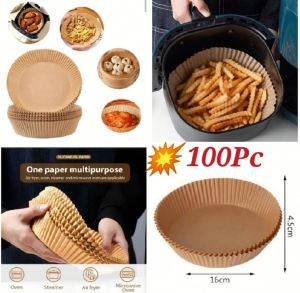 Air Fryer Pad Paper 16cm x 4.5cm (100pcs)