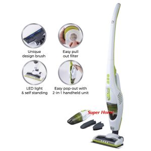 FABER STICK VACUUM CLEANER CORDLESS #FVC FLEXI 201 GRN/RD